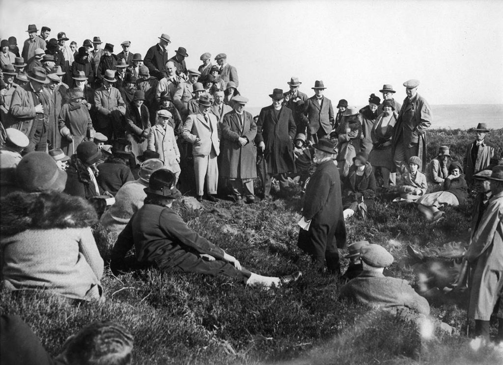 Fuerte de Hembury, agosto, 1930