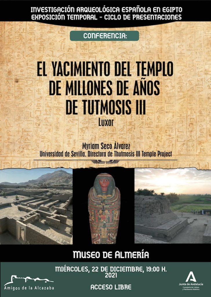 Descripción yacimiento del Templo de Millones de Años de Tutmosis III